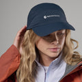Eclipse Blue Montane Jetstream Cap Model Front