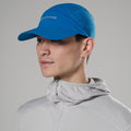 Neptune Blue Montane Jetstream Cap Model Front