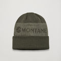 Moss Montane Logo Cuffed Beanie Front HLCBEMOS