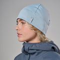 Frost Blue Montane Protium Beanie Hat Model Front HPROBFRO