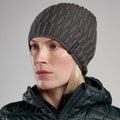 Slate Montane Windjammer Halo Beanie Hat Model Front