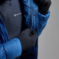 Neptune Blue Montane Men's Anti-Freeze XT Hooded Down Jacket Model 7