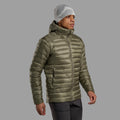 Caper Montane Men's Anti-Freeze Hooded Down Jacket Model Front