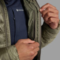 Caper Montane Men's Anti-Freeze Hooded Down Jacket Model 5
