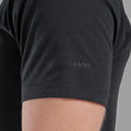 Black Montane Men's Alhena Merino Blend T-Shirt Model 3