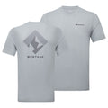 Pebble Blue Montane Men's Alhena Mountain 25 T-Shirt Front