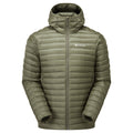 Caper Montane Men's Anti-Freeze Lite Hooded Down Jacket Front