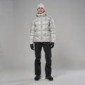 Platinum Montane Men's Apex 900 Hooded Down Jacket Model 3 MAP9HPLA