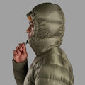 Caper Montane Men's Anti-Freeze XT Hooded Down Jacket Model 6