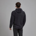 Midnight Grey Montane Men's Caldus XT Hooded Fleece Jacket Model Back