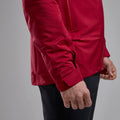 Acer Red Montane Men's Cetus Lite Waterproof Jacket Model 4