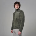 Moss Montane Men's Caldus XT 2.0 Fleece Jacket Model Front MCXTJMOS