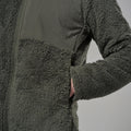 Moss Montane Men's Caldus XT 2.0 Fleece Jacket Model 6 MCXTJMOS