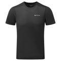 Black Montane Men's Dart Lite T-Shirt Front