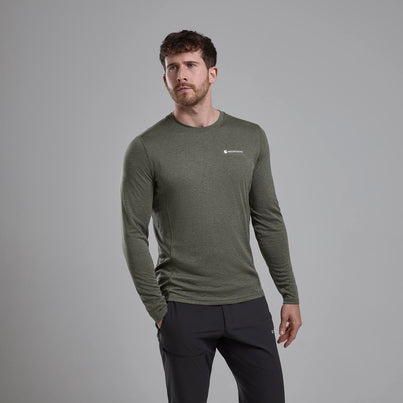 Caper Montane Men's Dart Long Sleeve T-Shirt Front