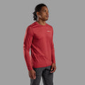 Dark Maple Montane Men's Dart Long Sleeve T-Shirt Model Front