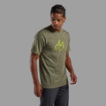 Caper Montane Men's Dual Mountain T-Shirt Model Front