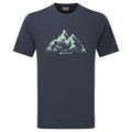 Eclipse Blue Montane Men's Dual Mountain T-Shirt Front