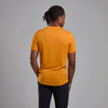 Nagami Orange Montane Men's Dart T-Shirt Model Back