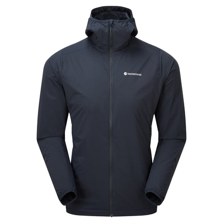 Eclipse Blue Montane Men's Fireball Nano Hooded Jacket Front