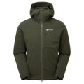 Oak Green Montane Men's Fireball XT Hooded Insulated Jacket Front