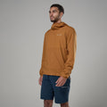 Amber Montane Men's Featherlite Hooded Windproof Jacket Model Front