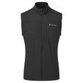 Black Montane Men's Featherlite Windproof Gilet Front