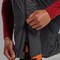 Midnight Grey Montane Men's Fortes Lite Insulated Pants Model 5