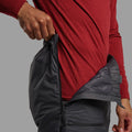 Midnight Grey Montane Men's Fortes Lite Insulated Pants Model 6