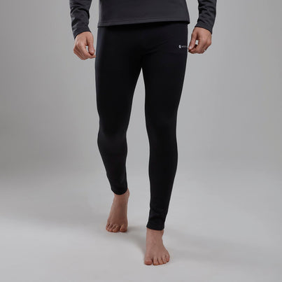 Black Montane Men's Fury Lite Fleece Pants Front