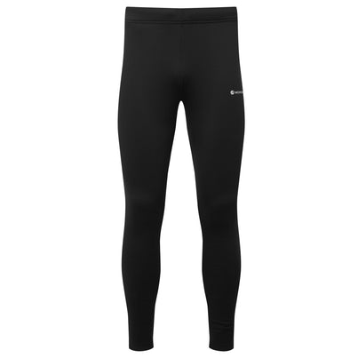 Black Montane Men's Fury Lite Fleece Pants Front