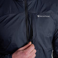 Eclipse Blue Montane Men's Fortes Nano Insulated Half-Zip Jacket Model 6