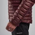 Dark Garnet Montane Men's Icarus Hooded Insulated Jacket Model 5