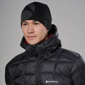 Black Montane Men's Icarus 3.0 Hooded Insulated Jacket Model 4 MIHOOBLA