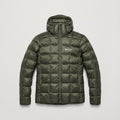 Moss Montane Men's Icarus 3.0 Hooded Insulated Jacket Front MIHOOMOS