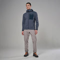 Dark Sky Montane Men's Khamsin Lite Hooded Softshell Jacket Model 3 MKHLHDAS