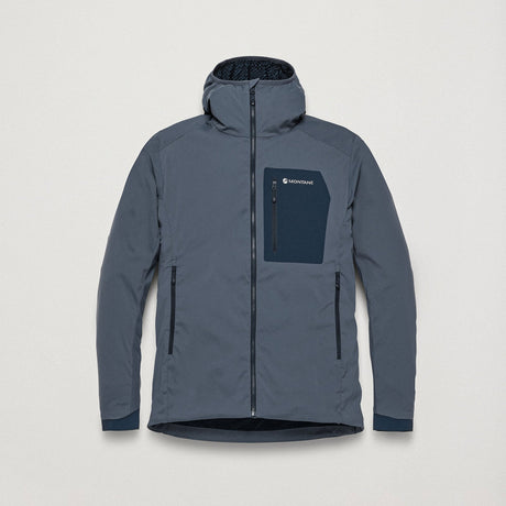 Dark Sky Montane Men's Khamsin Lite Hooded Softshell Jacket Front MKHLHDAS