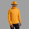 Nagami Orange Montane Men's Minimus Lite Waterproof Jacket Model Front