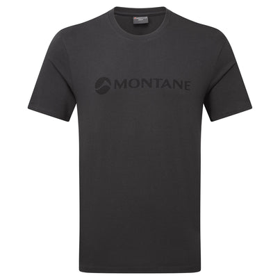 Eclipse Blue Montane Men's Mono Logo T-Shirt Front and Back