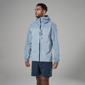 Frost Blue Montane Men's Minimus Lite Waterproof Jacket Model Front