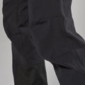 Black Montane Men's Mossa XT Softshell Pants Model 7 MMXPRBLA