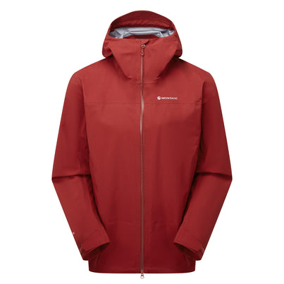 Dark Maple Montane Men's Phase Waterproof Jacket Front