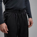 Black Montane Men's Phase Waterproof Pull-On Pants Model 3