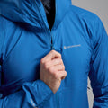 Electric Blue Montane Men's Phase Nano Waterproof Jacket Model 4