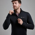 Black Montane Protium Fleece Pull-On Jacket Model 4