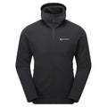 Black Montane Men's Protium XT Hooded Fleece Jacket Front