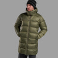 Caper Montane Men's Polaron XT Hooded Down Jacket Model 3