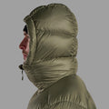 Caper Montane Men's Polaron XT Hooded Down Jacket Model 4