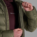 Caper Montane Men's Polaron XT Hooded Down Jacket Model 5
