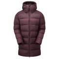 Dark Garnet Montane Men's Polaron XT Hooded Down Jacket Front